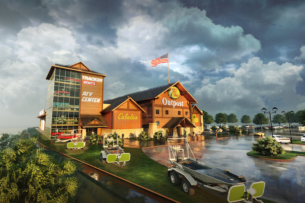 Bass Pro Shops will anchor a new mixed-use development in West Virginia.